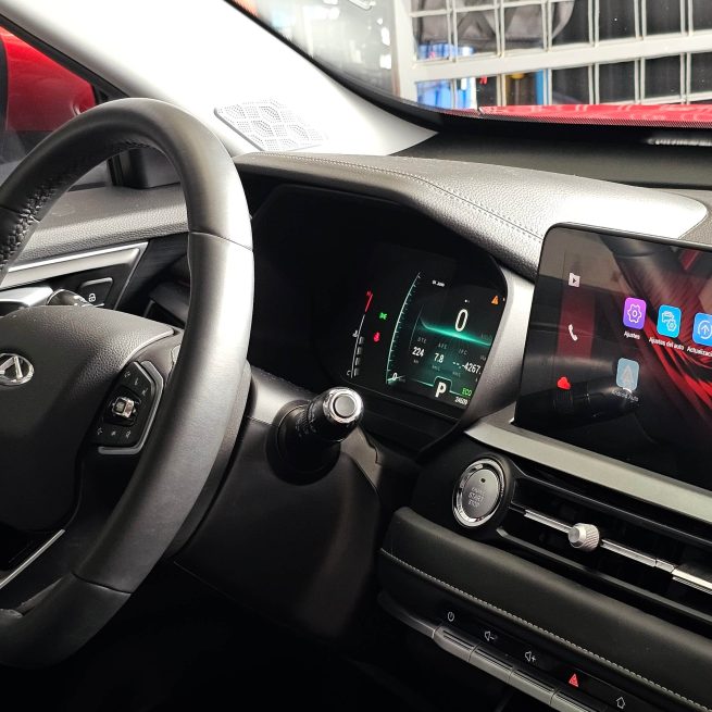 Chery tigo 4 Pro 2024 en venta, foto pantalla y clúster instrumentos